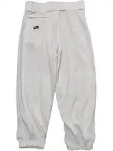 白灰色のボールパンツ【束脚デザイン・膝補強・子供用・夏季】