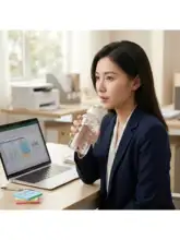 透明な高級感のあるガラスカップ【耐熱・女性用・ストロー付き・大容量】