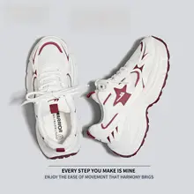 回力 レディース ランニングシューズ【春季用・メッシュ・通気性・厚底デザイン・カジュアル】