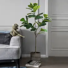 北欧風のフェイクフィ植物【インテリア用・鉢植え・リビング用・装飾】