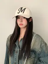 シンプルな個性的デザインのキャップ【レトロ・日系スタイル・女性用】
