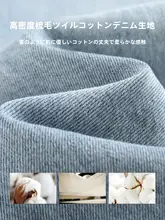 レディース 春秋用 ワイドレッグデニムパンツ【ハイウエスト・スリム効果・ストレートシルエット】