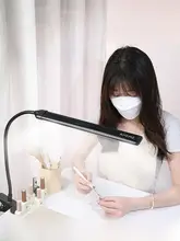 LEDデスクライト クリップ式 補助照明 目に優しい プロ用 ネイルサロン 作業用 ネイルアート 「AMDMG」