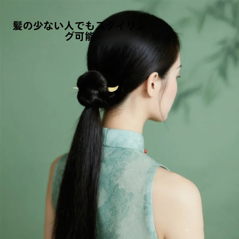 短丈デザインの中国風ヘアピン：まとめ髪スティックとしての実用性とスタイル選定ガイド