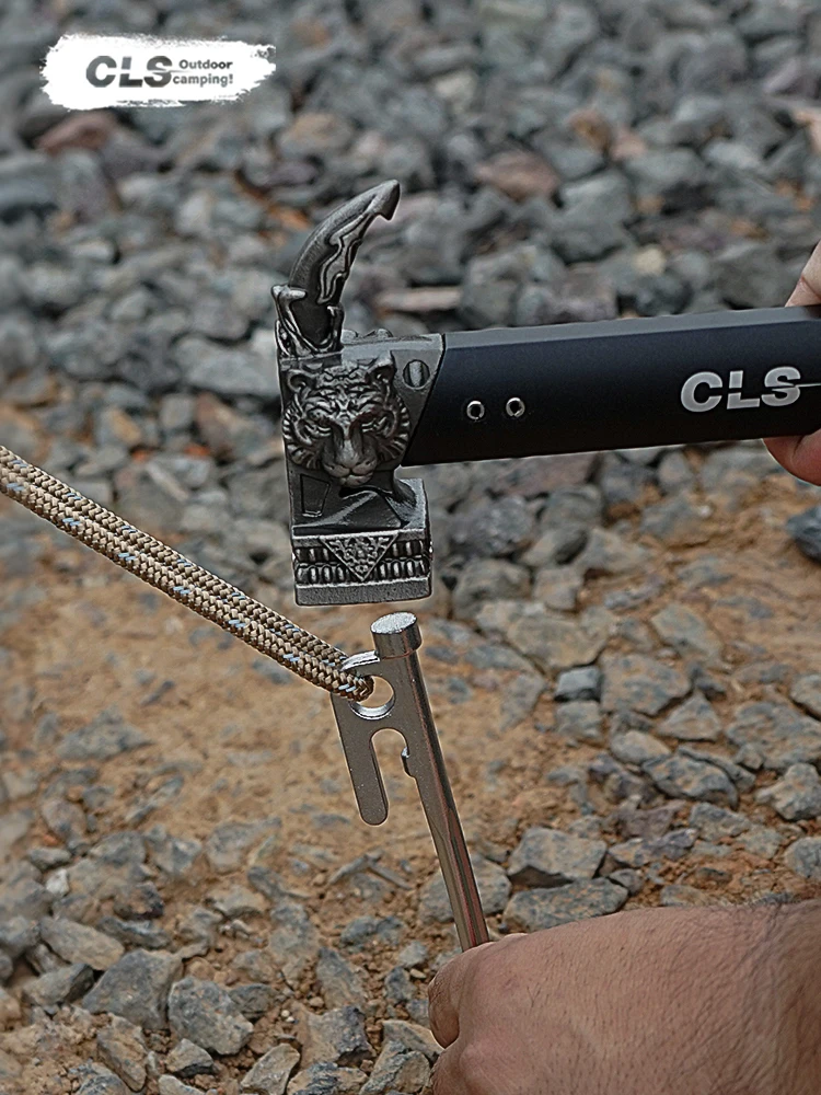 アウトドア キャンプ用マルチファンクショナルハンマー：CLS ドラゴンハンマーの実用性と性能解析