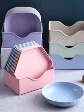 家庭用プラスチック製 骨付き肉専用皿【デスク用・フルーツプレート】