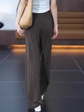 涼しさと快適さを実現したアイスシルクワイドパンツ【フィット・ストレート・夏用】（セットアップ対応）