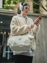 ユニセックス 斜め掛けバッグ【通勤・外出用・軽量・便利】
