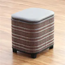 実用的な収納スツール【座れる・木製・靴箱・ソファ用・家庭用】