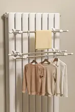 暖房器具用物干しフック【タオル掛け・衣類掛け・靴下収納・機能的デザイン】