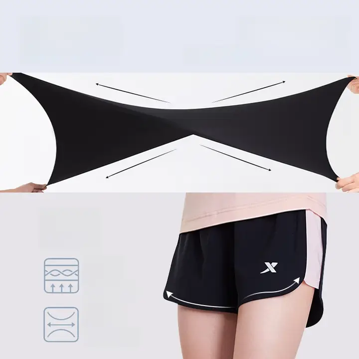 女児用薄手速乾ショートパンツ【夏季用・動きやすいデザイン・アウトドア用】（セットアップ対応）