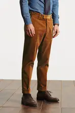 イングリッシュ コールテン ヤッピー 秋冬 ストレッチ カジュアルパンツ