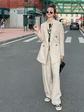 高級感のあるカジュアルスーツジャケット【春秋用・女性用・シンプルデザイン】（セットアップ対応）