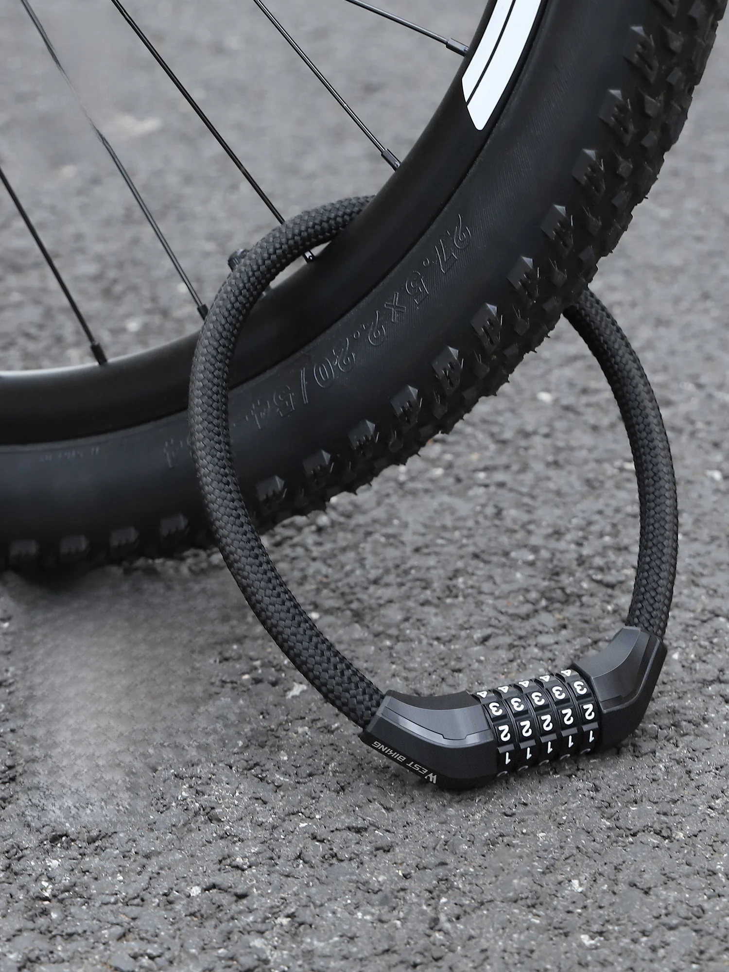 West Biking ワイヤーロック：60cm鋼缆式パスワードロックの実用性と安全性解析