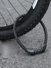West Biking 自転車用ワイヤーロック【防盗・パスワードロック・アウトドア用】
