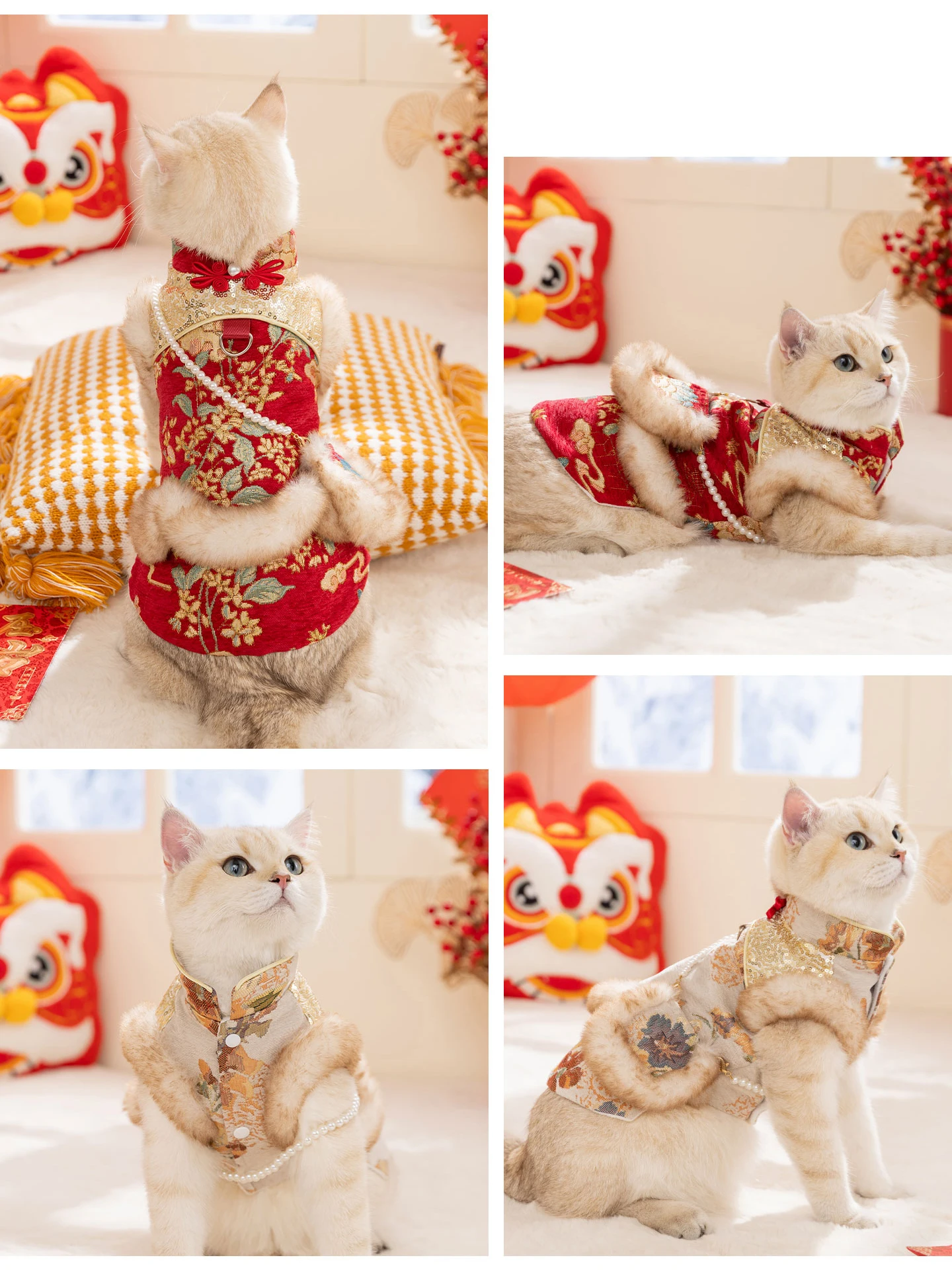 小猫用冬服：hipidog嬉皮狗2512MSHY6253の保暖性と中国風デザインの実際