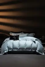 エレガントなデザインの全棉4点セット【長繊維コットン・ベッドカバー・シーツ付き】