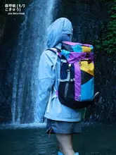 軽量で持ち運びやすい！折りたたみ式バックパック【通気性あり・アウトドア・ハイキング用】