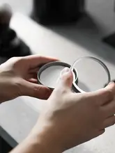 エスプレッソマシン用ハンドル商品【円形フィルター付き・モカポット用・白鹅绒対応】
