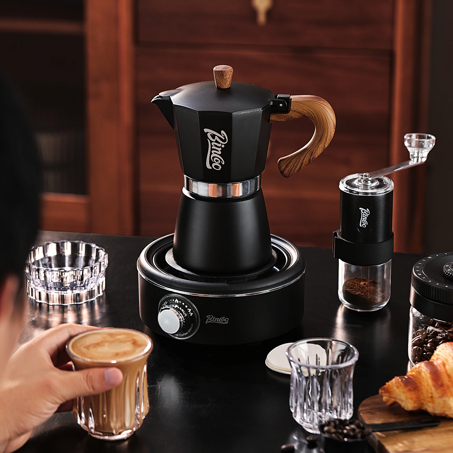 モカポ ット コーヒーメーカー：家庭用電熱・ハンドドリップ対応の実用性と使い方