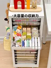 移動可能なスチール収納キャビネット【大容量・引き出し式・文具収納に最適】