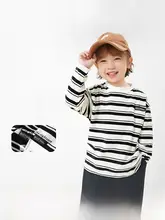 長袖Tシャツ キッズ ボーイズ ボーダー インナー トップス 秋
