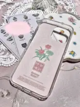 スマホケース iPhone14 iPhone15 Pro Max 対応 二重構造 ラメ入り チャイナテイスト 花柄 馬面裙 上品 アート プリント ギフト