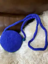 星空デザインの小さなアヒルのフェルトショルダーバッグ【ネパール手作り】