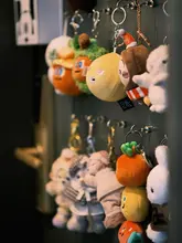 マグネット付きのキーホルダー【玄関ドア用・フック付き・装飾用】