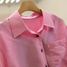 レイヤードデザインのシンプルシャツ【トレンディ・長袖・秋向け】（セットアップ対応）