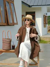 高品質のリネン製ノースリーブワンピース【涼感・マキシ丈・シルエット】