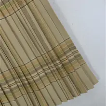 チェック柄 秋冬用 レディースプリーツウールスカート【ヴィンテージスタイル・フルレングス】