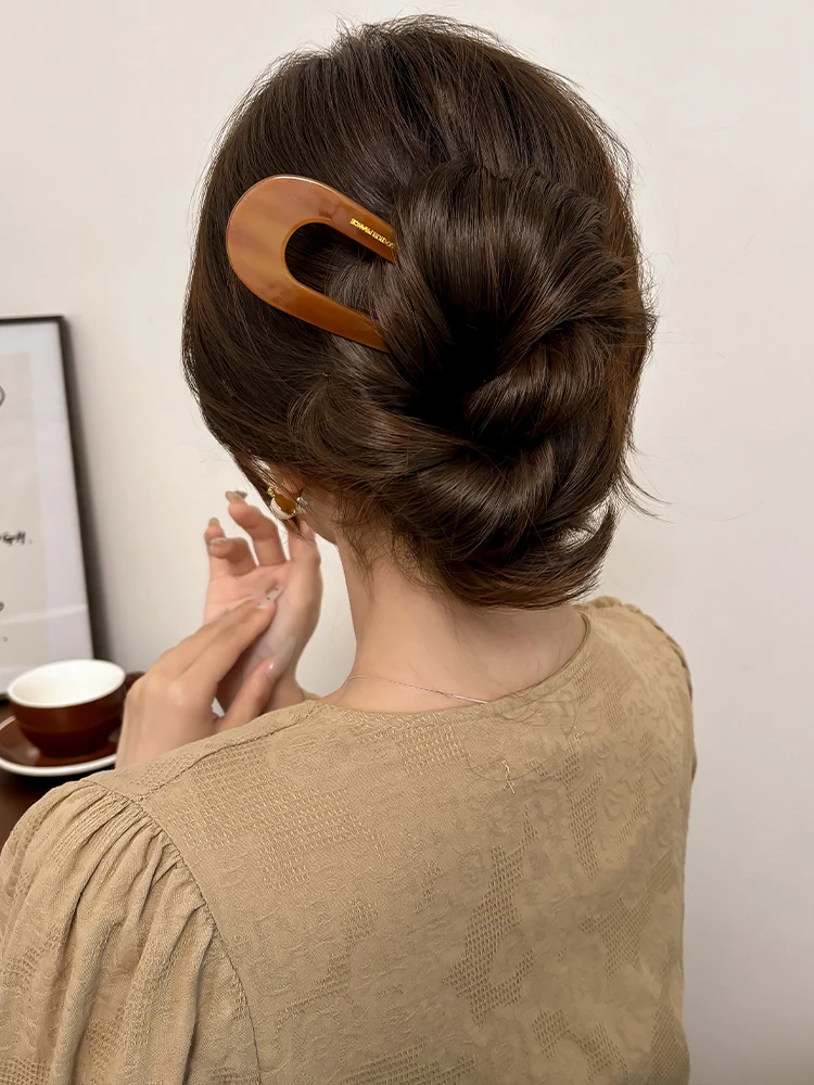 酢酸製U字型ヘアピン：不器用でも簡単なワンサイドヘア留め方の実用ガイド
