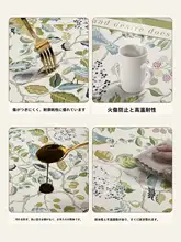 高級感のあるレザー製テーブルマット【防水・防油・お手入れ簡単】