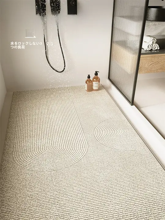 滑り止め浴室用マット【全敷き・排水機能付き・衛生的】