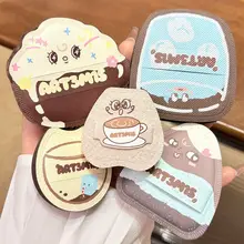 高弾力のファンデーション用パフ【カフェシリーズ・肌にフィット・メイクアップ】