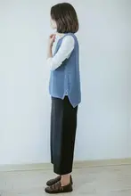 DIY編み物材料キット 蛋巻きリブタンクトップ【極上の柔らかさ・身長150-165cm向け】