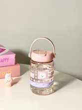 耐高温の食品級ミニプラスチックカップ【おしゃれ・女性用・ストロー付き・携帯便利】