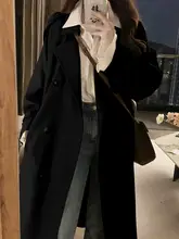 トレンチコート【春秋用・ミディ丈・英倫スタイル・小柄対応】
