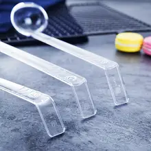 PC製プラスチックロングハンドルスプーン【ドリンク用・計量スプーン】
