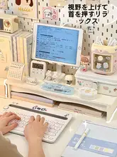 デスク用昇降収納ラック【オフィス・学生用・引き出し付き】