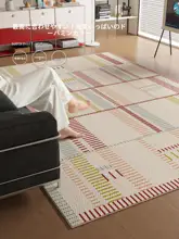 ラグ マ  ット バウハウス ヴィンテージ 防水 防汚 上品 リビング ソファー テーブル用