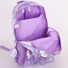 Smiggle 大容量 女子用バタフライデザインバックパック【軽量・小学生向け・文房具収納】