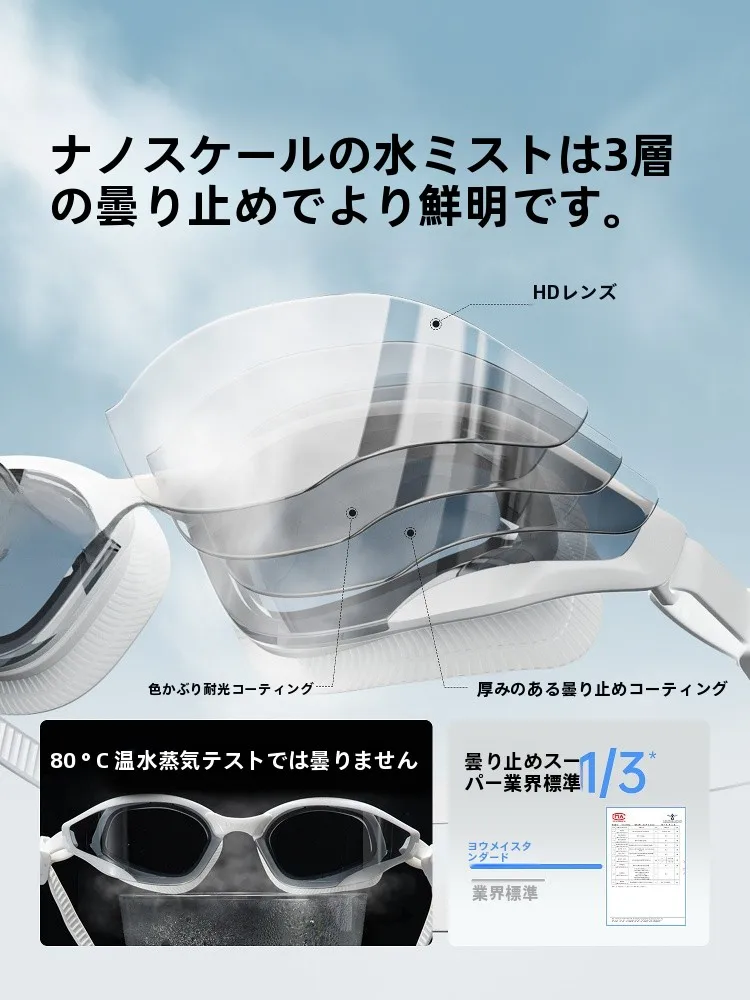 競泳ゴーグルスピードを決めるには？近視対応で速く泳げる本当の理由とは