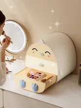 化粧品収納ボックス【防塵・大容量・多層引き出し式・スキンケア用品用】