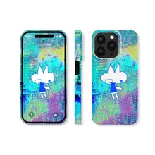 スマホケース 泣きうさぎ アート かわいい iPhone Android 対応