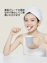 高級感ある抗菌防カビ洗口カップ【水垢が残らない・家族用】