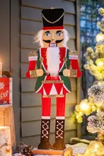 クリスマス木製兵士人形【子供部屋用・リビングやバーの装飾】
