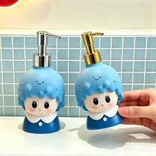 美しいデザインの押し出し式液体ボトル【洗手液・ボディソープ・シャンプー用】