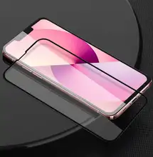 iPhone用 高透明強化ガラスフィルム【全機種対応・フィッティング正確】